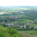 En Haut de la Colline de Château-Chalon