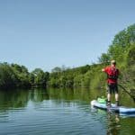 Stand-Up Paddle le long de la Rivière